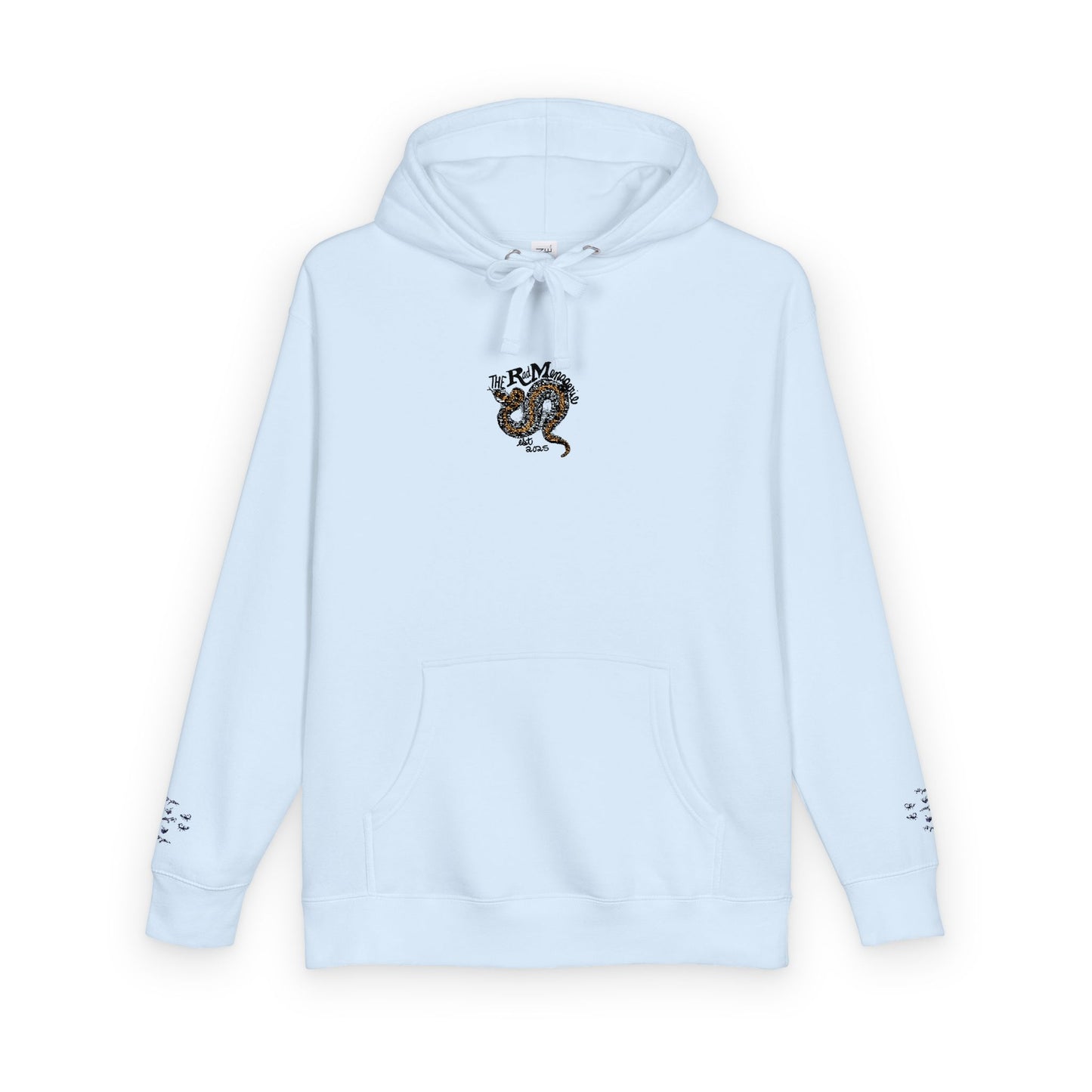SNAKE LOGO: Unisex Fleece Hoodie