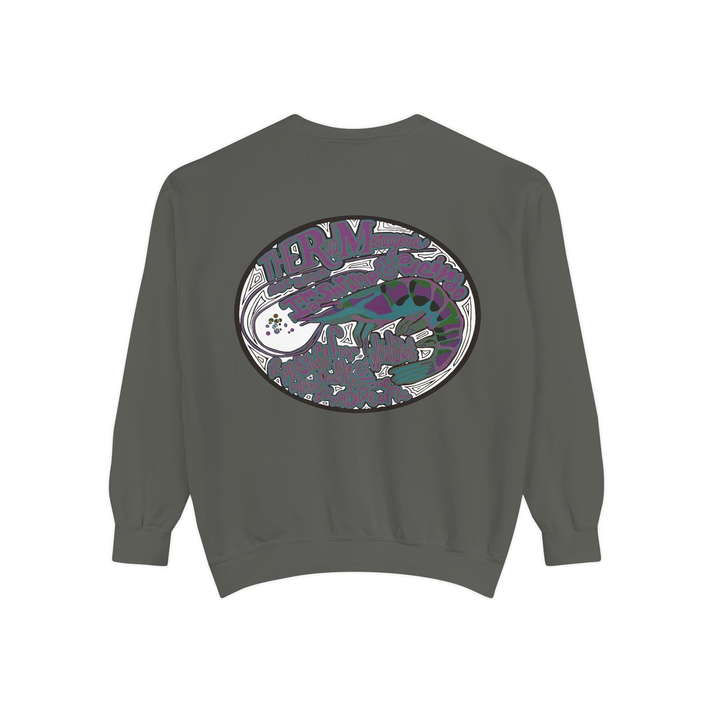 SHRIMP & WEIRDO LOGO: Unisex Sweatshirt