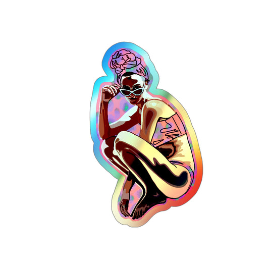 OOHLALA: Holographic Die-cut Sticker