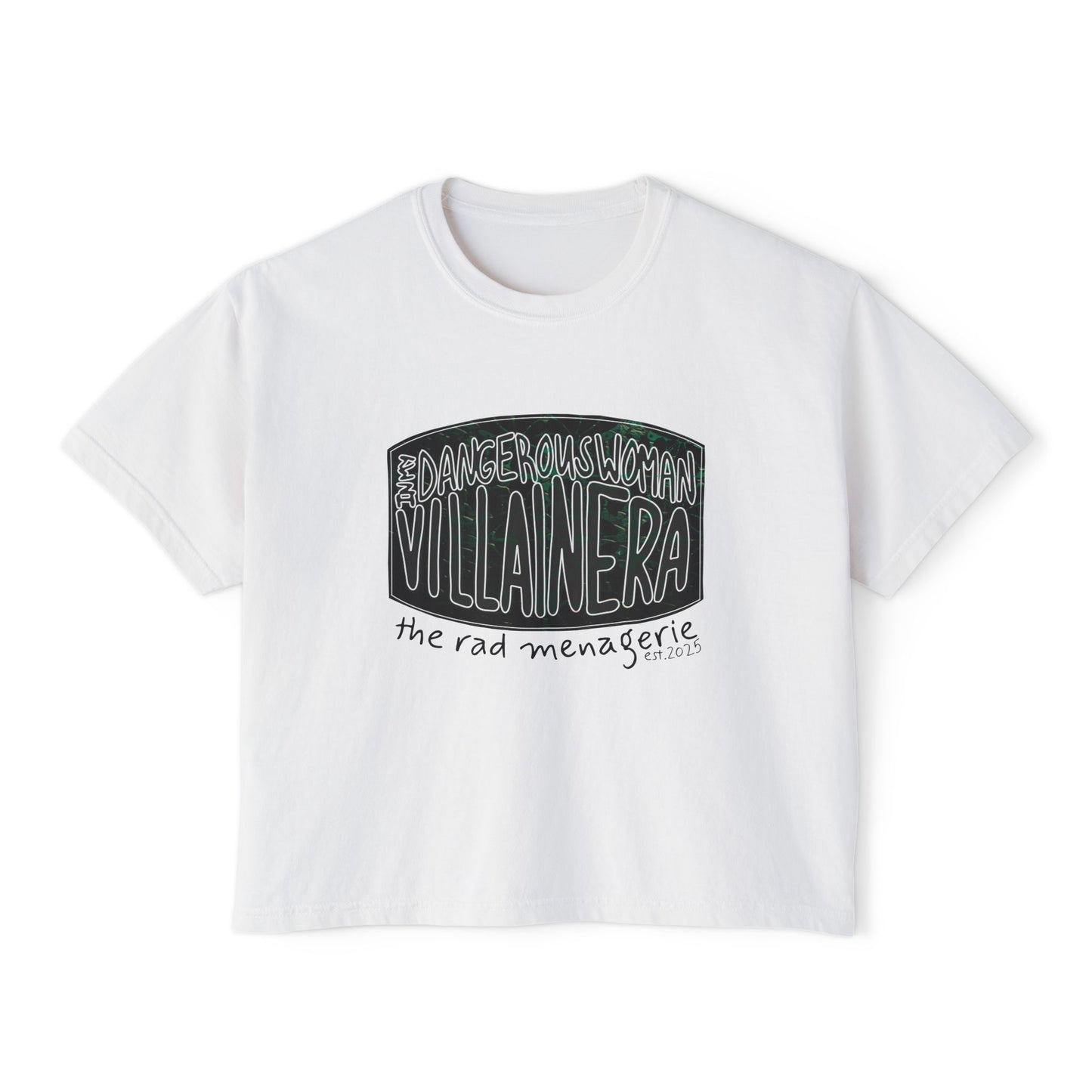 VILLAIN ERA: Boxy Crop T-Shirt