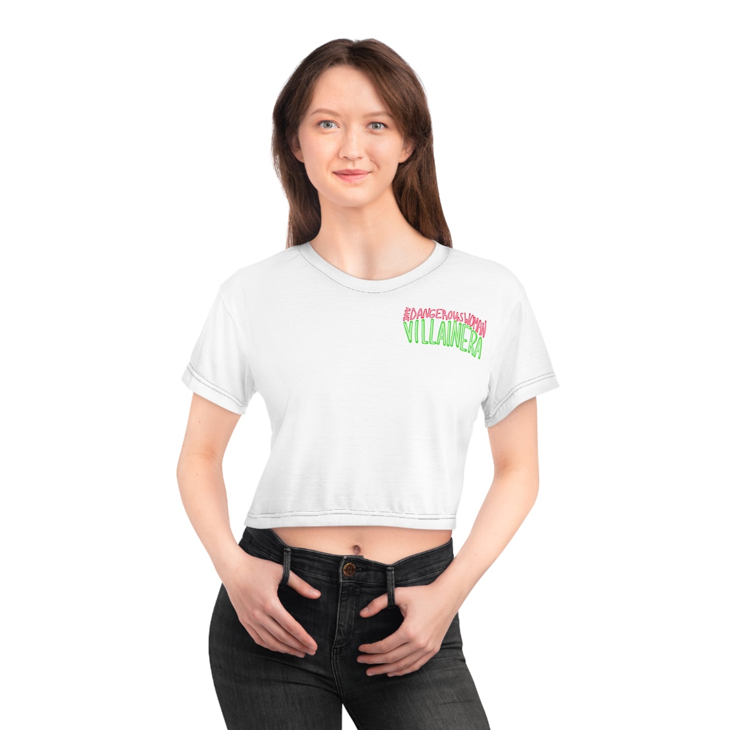 VILLAIN ERA: Graphic Crop Tee
