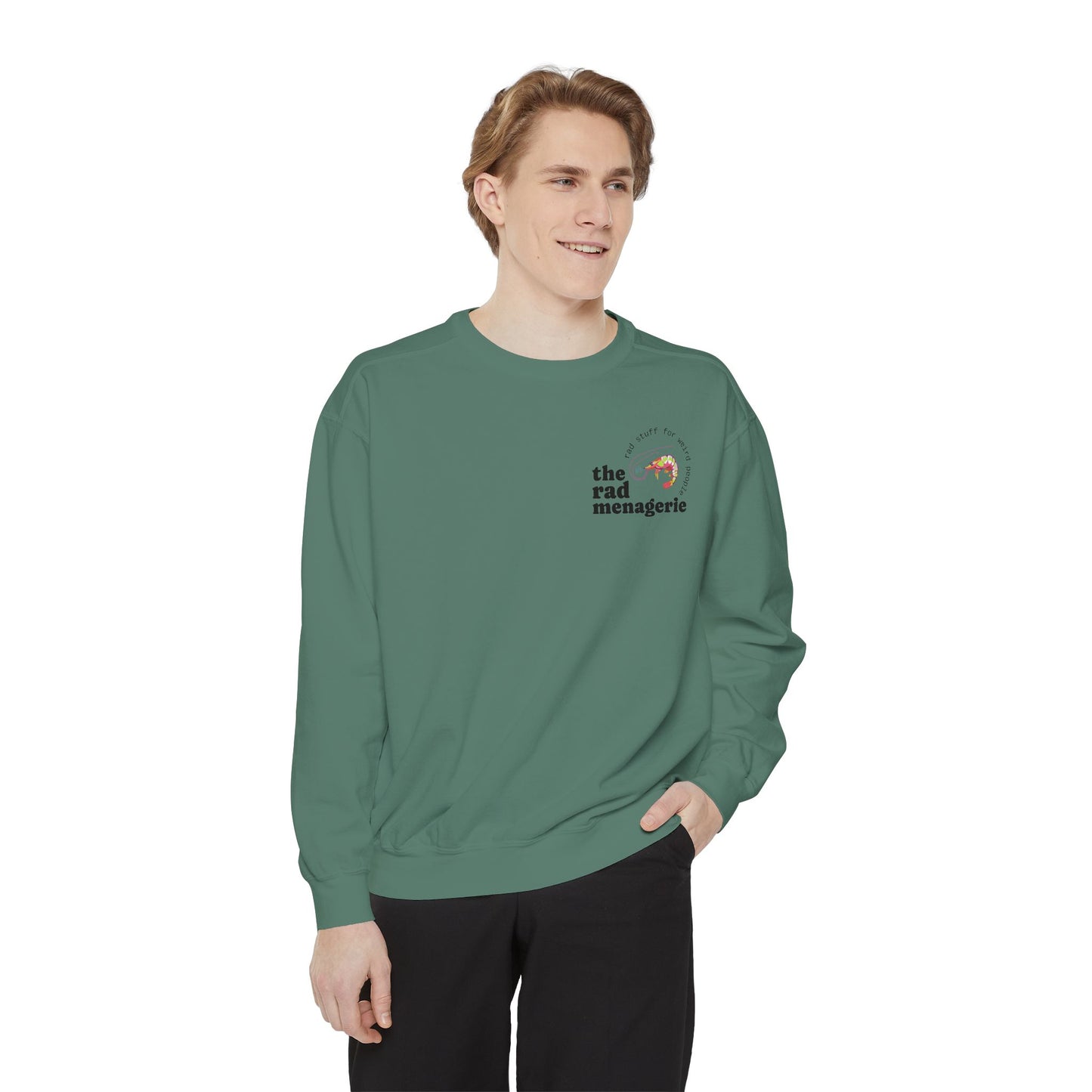 SHRIMP & WEIRDO LOGO: Unisex Sweatshirt