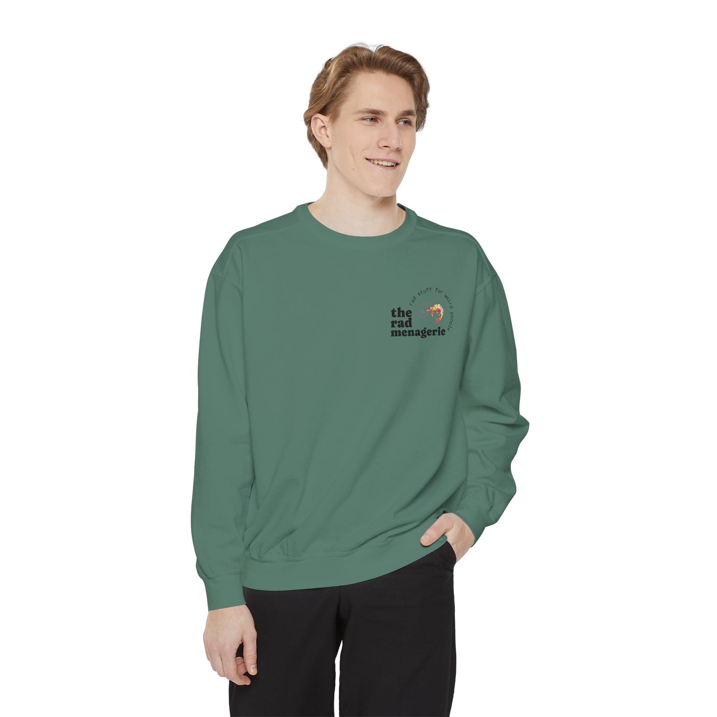 SHRIMP & WEIRDO LOGO: Unisex Sweatshirt