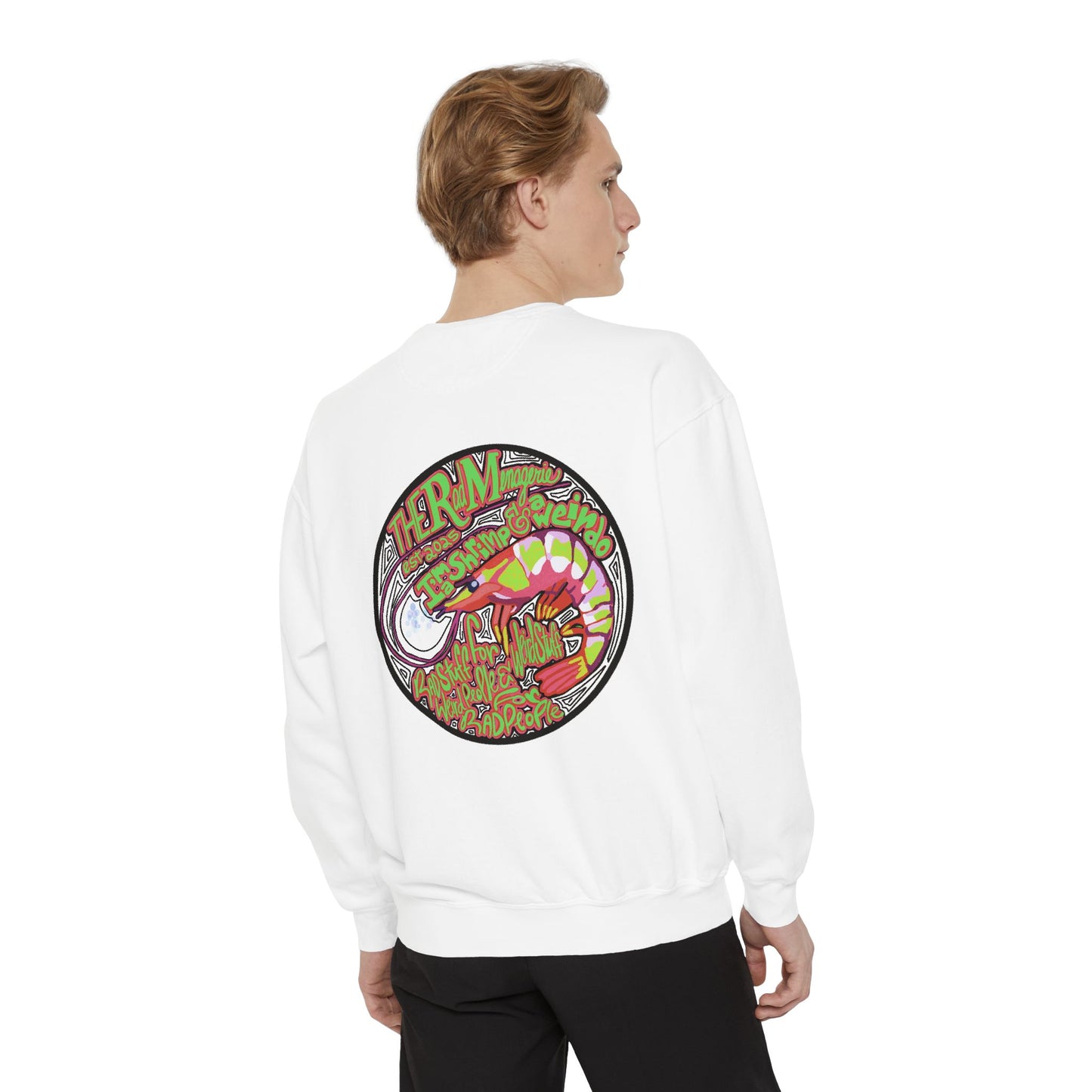 SHRIMP & WEIRDO LOGO: Unisex Sweatshirt