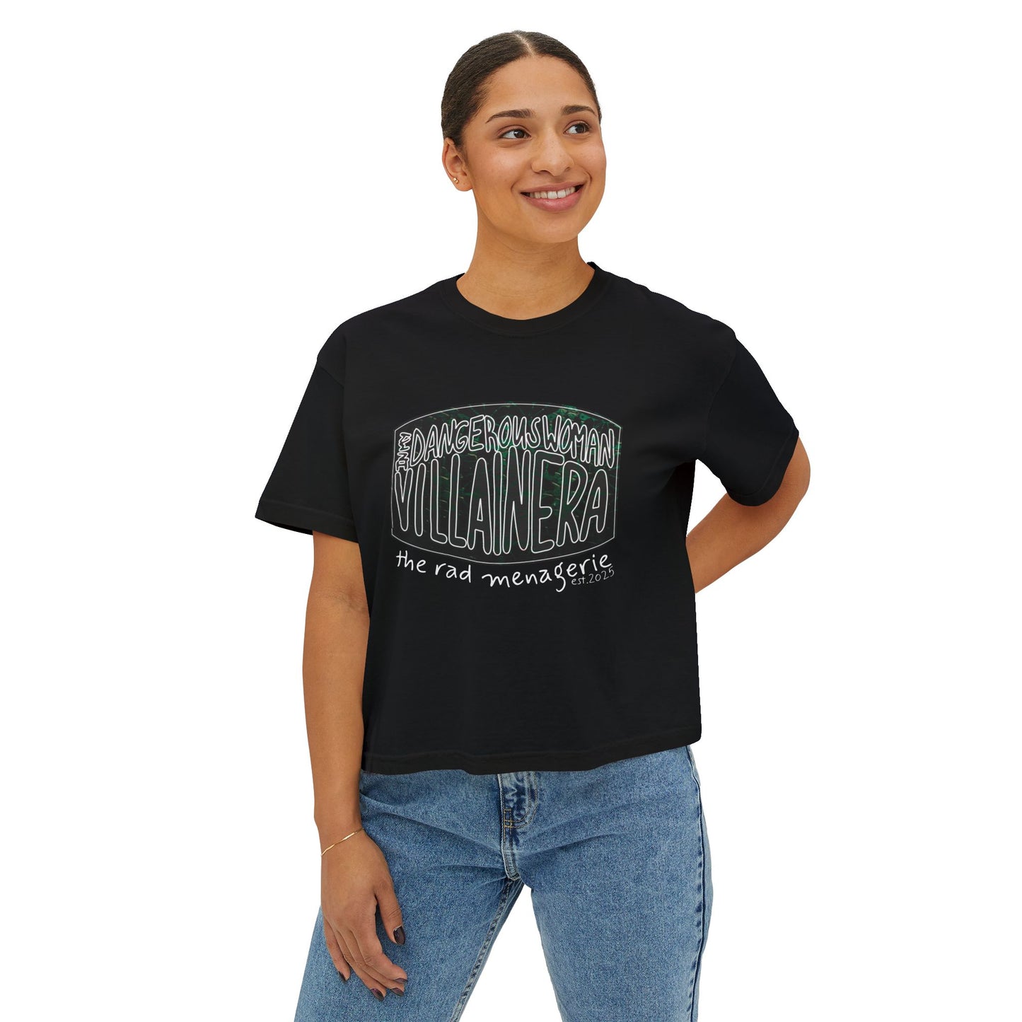 VILLAIN ERA: Boxy Crop T-Shirt