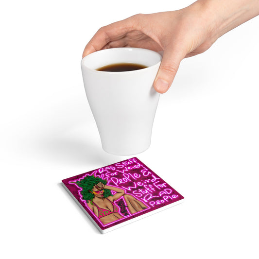 RAD STUFF: Ceramic Coaster