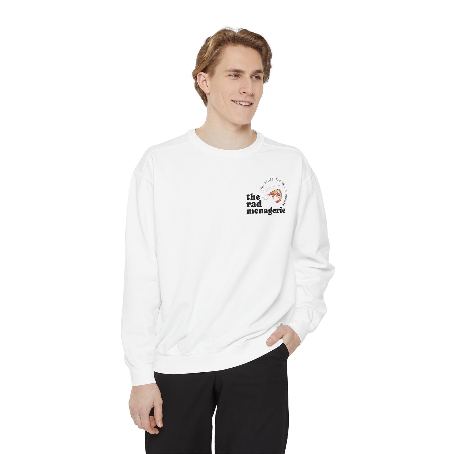 SHRIMP & WEIRDO LOGO: Unisex Sweatshirt