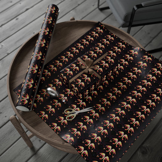 SHRIMP PRINT: Wrapping Paper