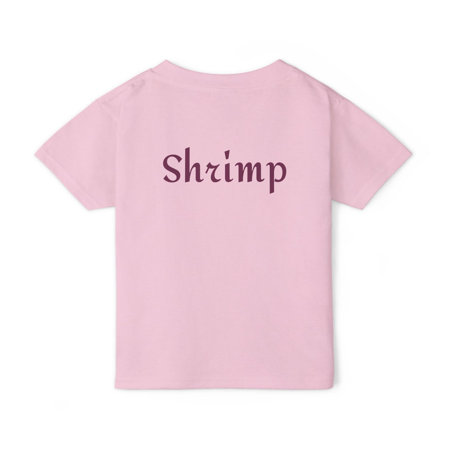 Colorful Shrimp Toddler T-shirt - Cute Marine Art Shirt, Kid's Summer Outfit, Gift for Ocean Lovers, Beach Day Apparel