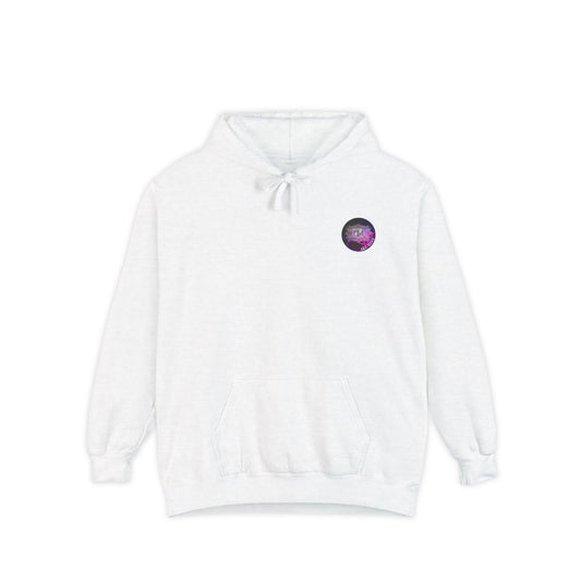 MANIC & DISCO LOGO: Garment-Dyed Unisex Hoodie
