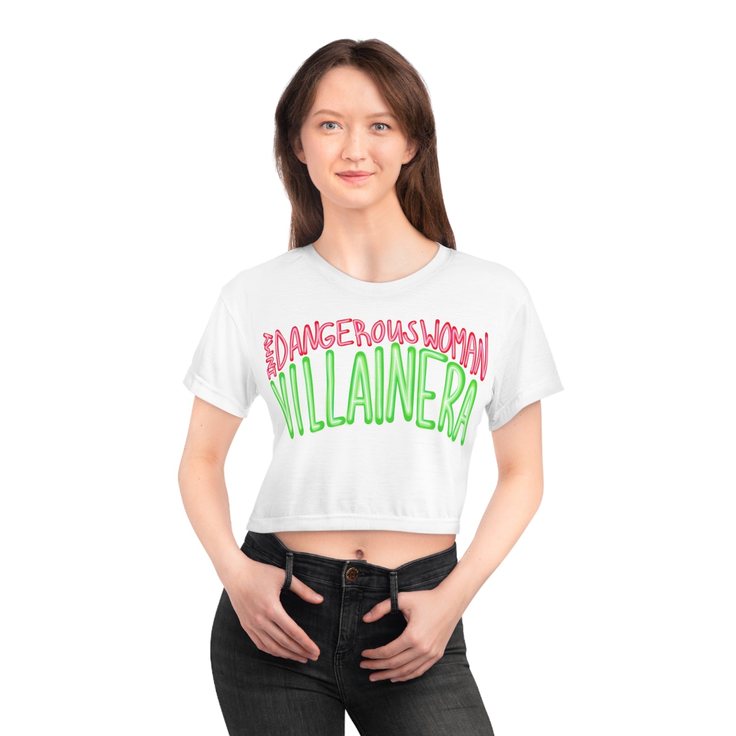 VILLAIN ERA: Graphic Crop Tee