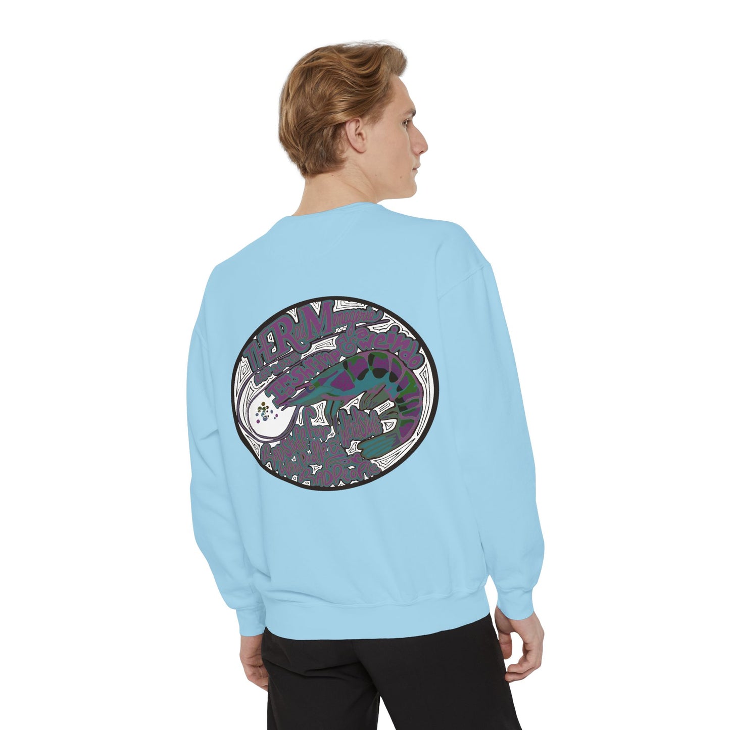 SHRIMP & WEIRDO LOGO: Unisex Sweatshirt
