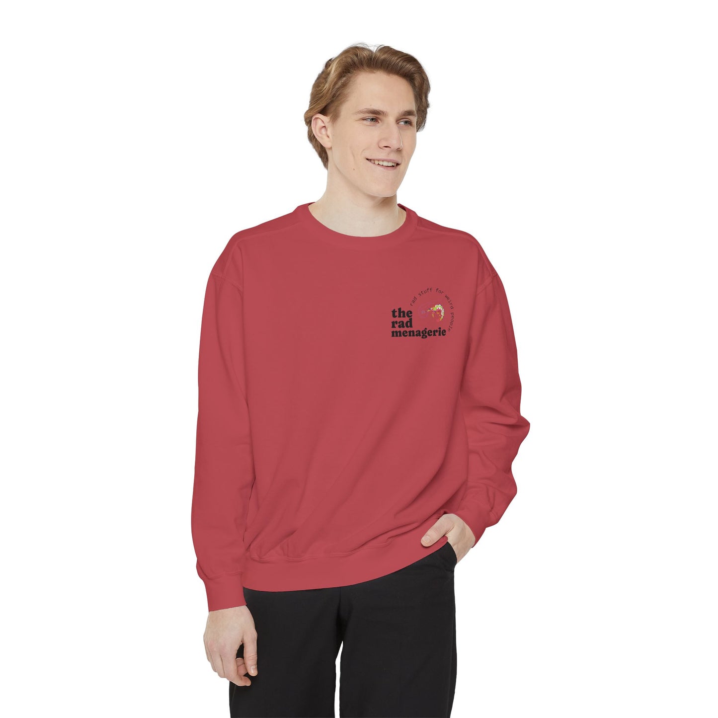 SHRIMP & WEIRDO LOGO: Unisex Sweatshirt