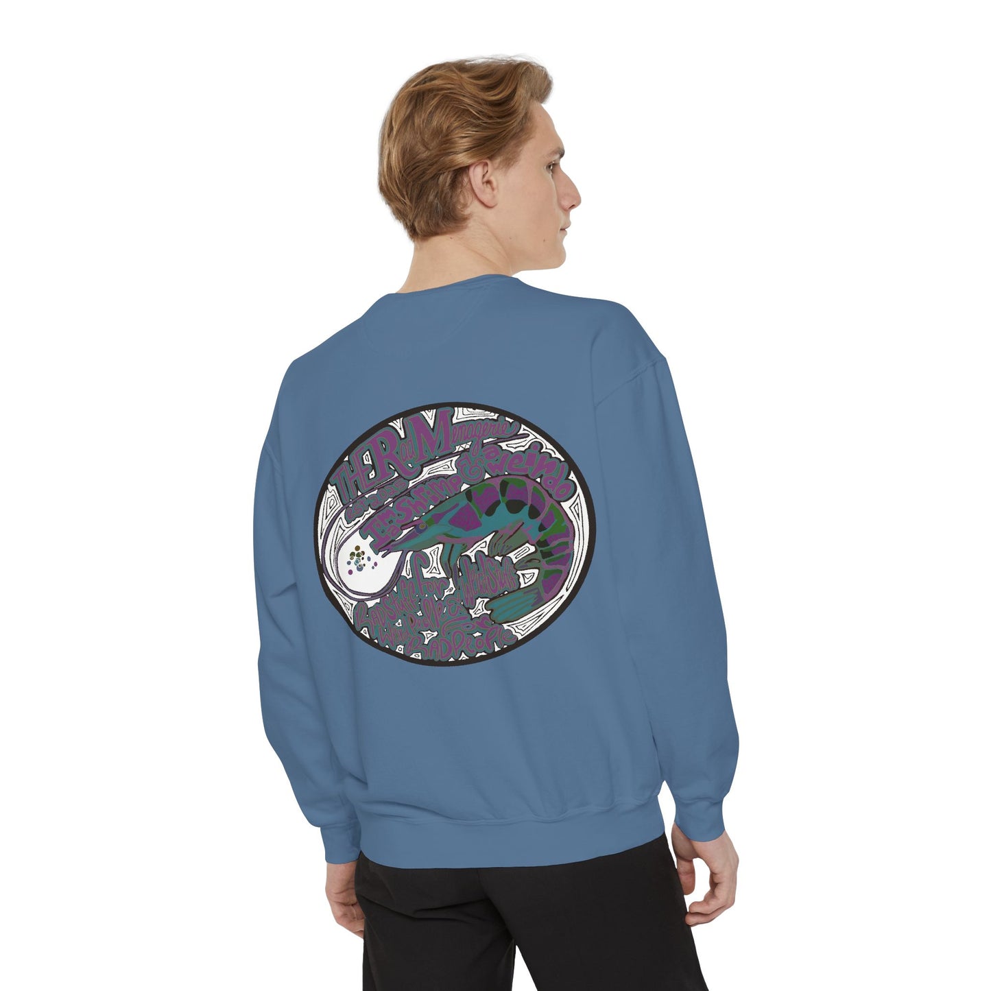 SHRIMP & WEIRDO LOGO: Unisex Sweatshirt