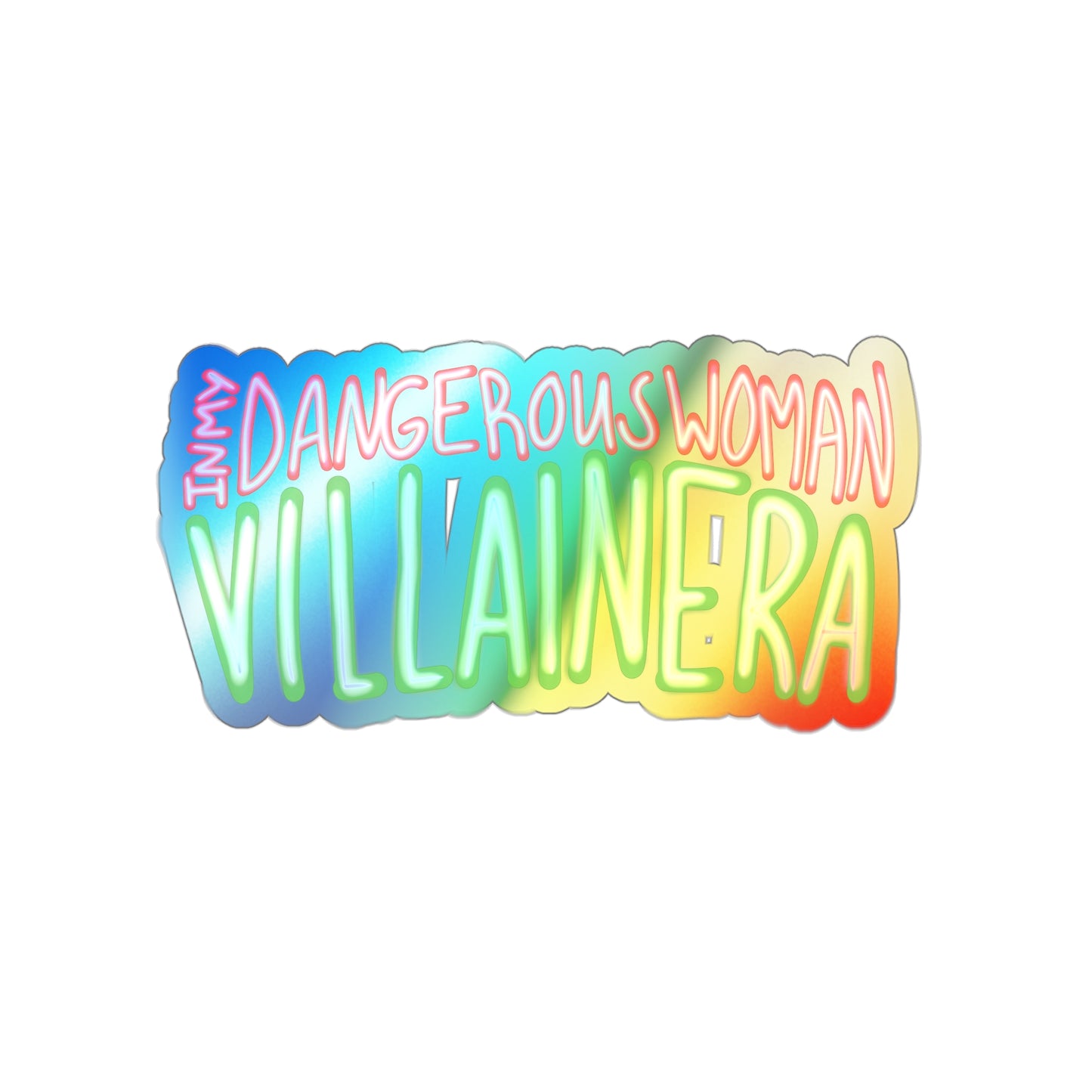 VILLAIN ERA: Holographic Die-Cut Sticker