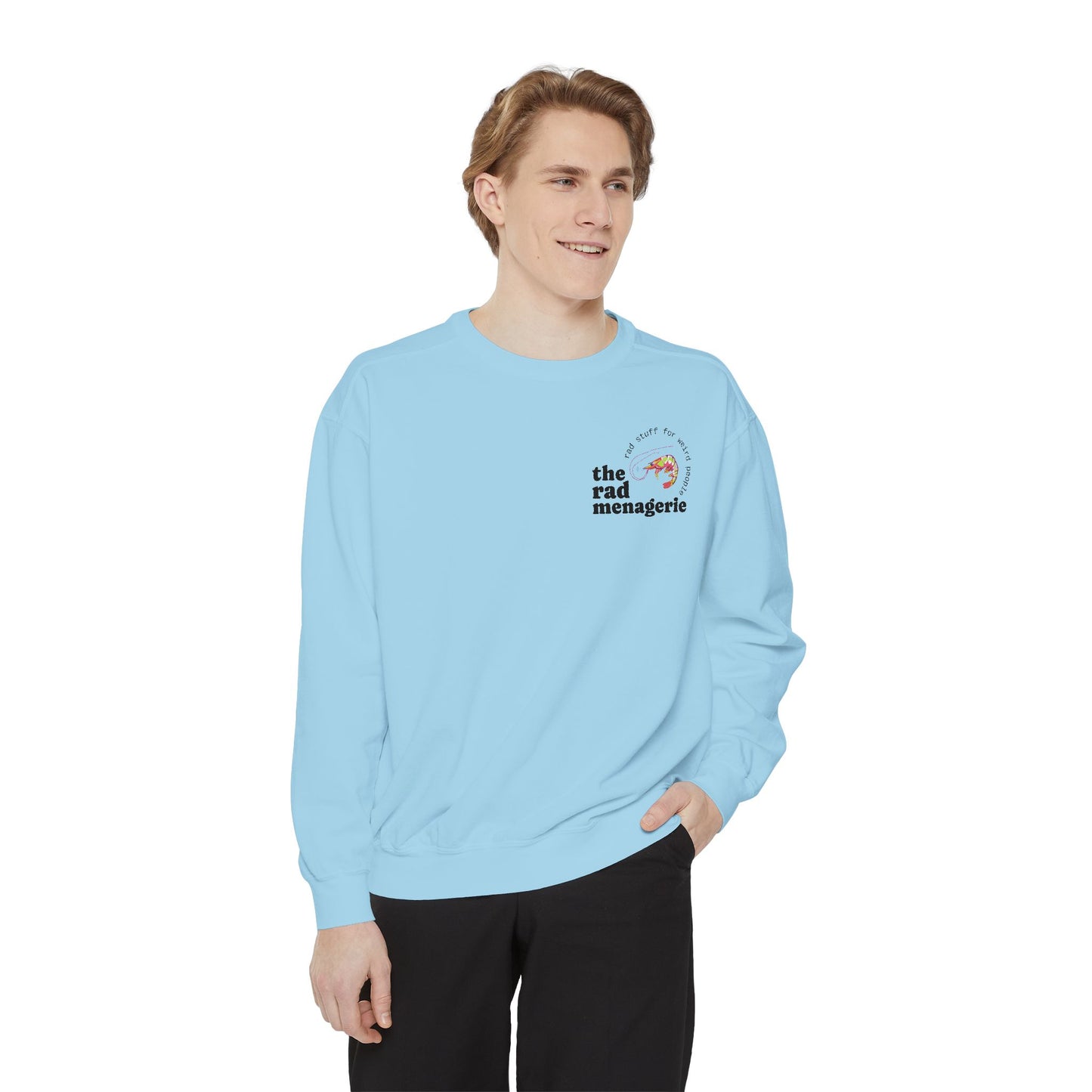 SHRIMP & WEIRDO LOGO: Unisex Sweatshirt