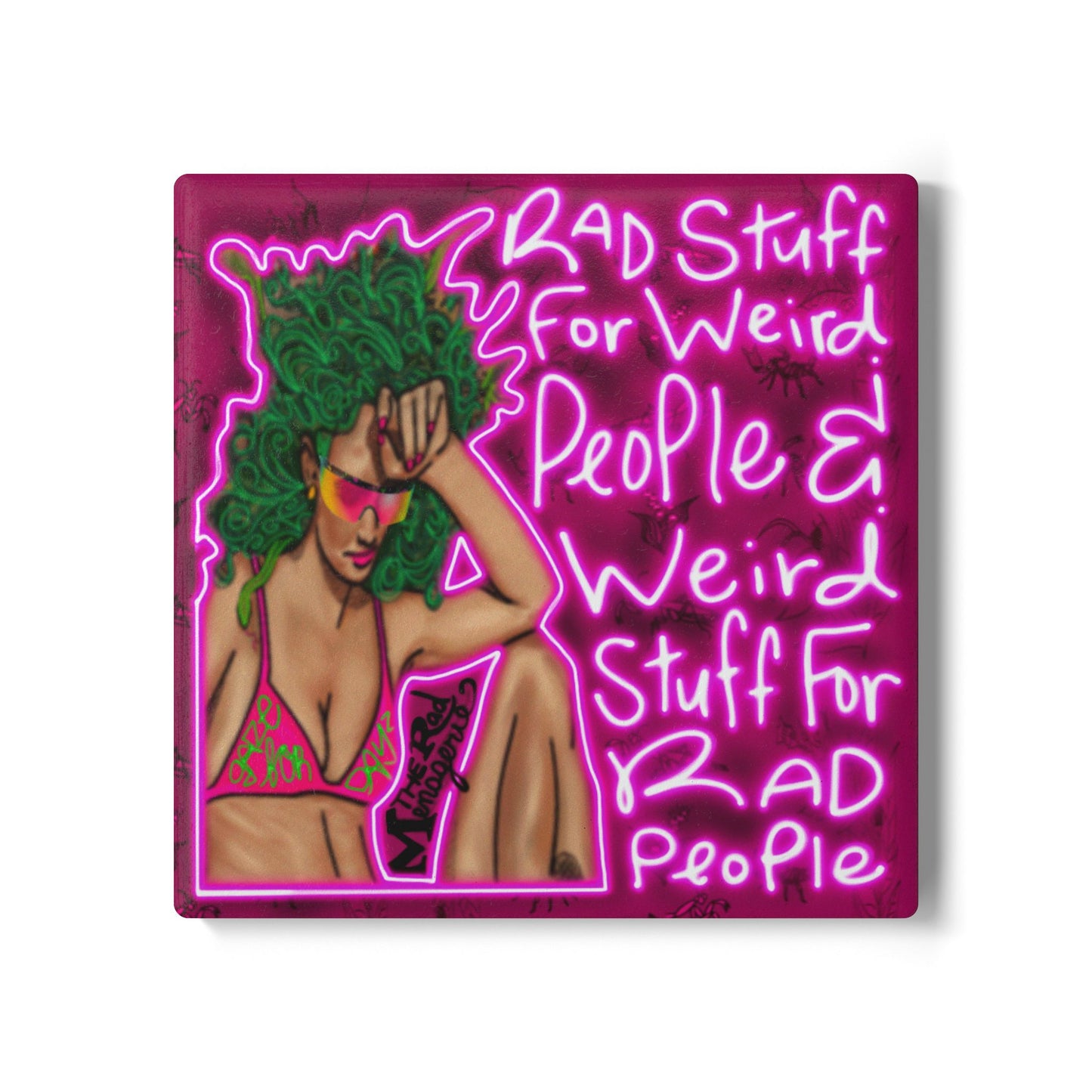 RAD STUFF: Ceramic Coaster