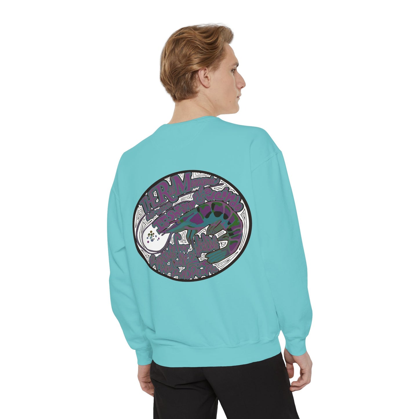 SHRIMP & WEIRDO LOGO: Unisex Sweatshirt