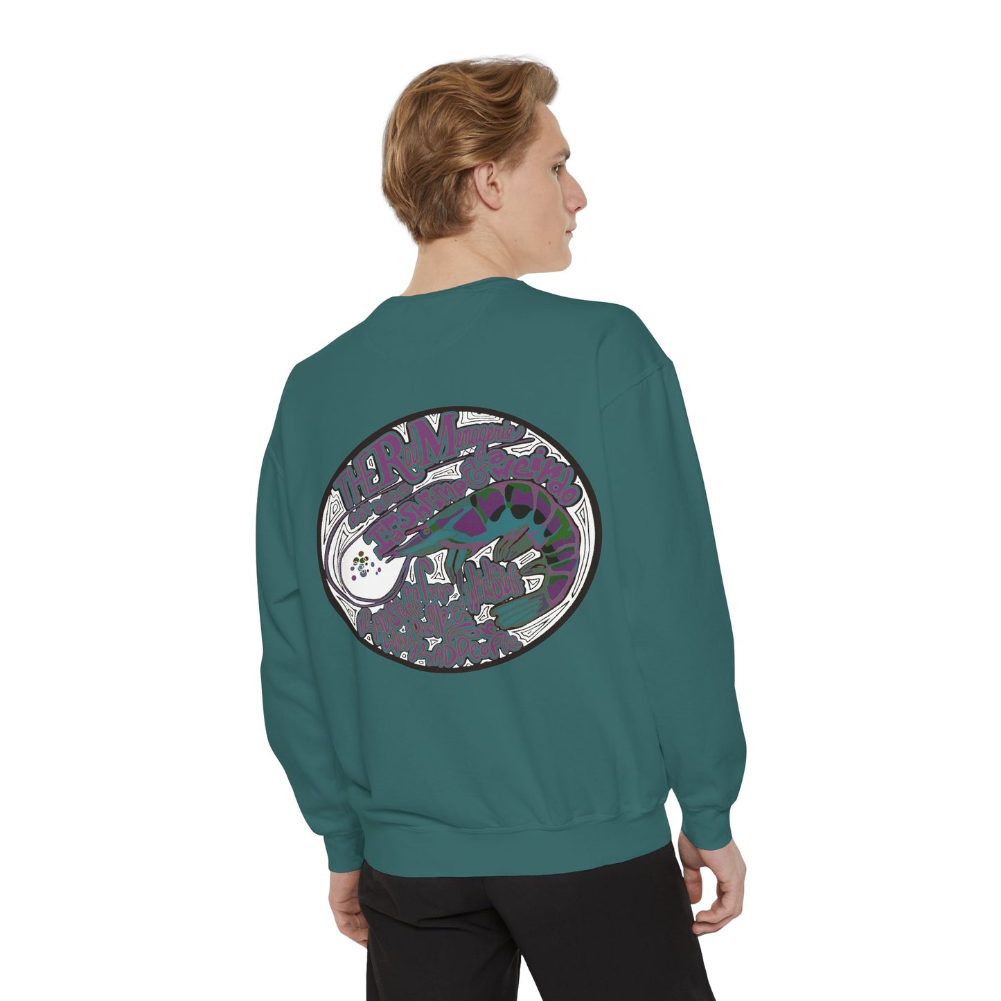 SHRIMP & WEIRDO LOGO: Unisex Sweatshirt