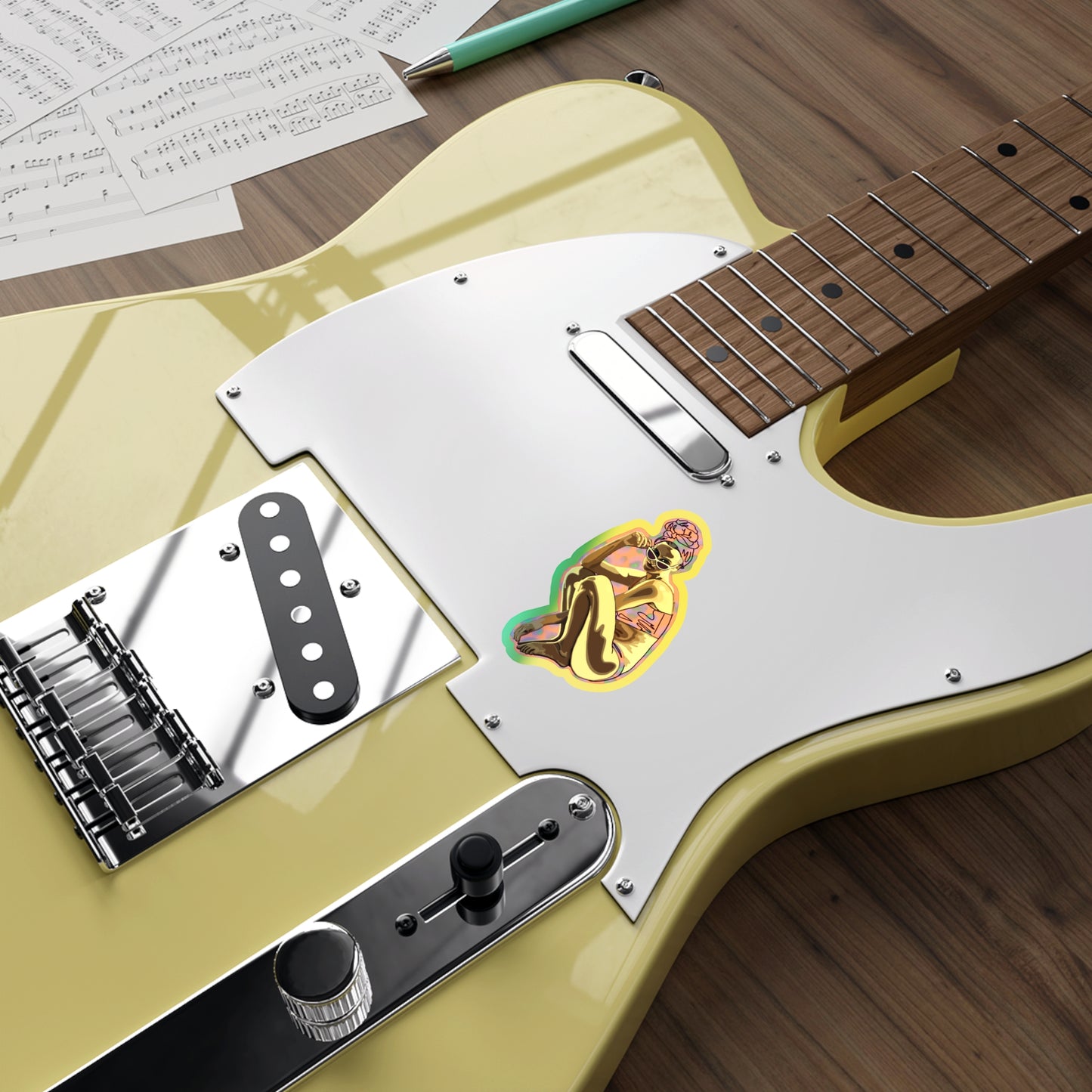 OOHLALA: Holographic Die-cut Sticker