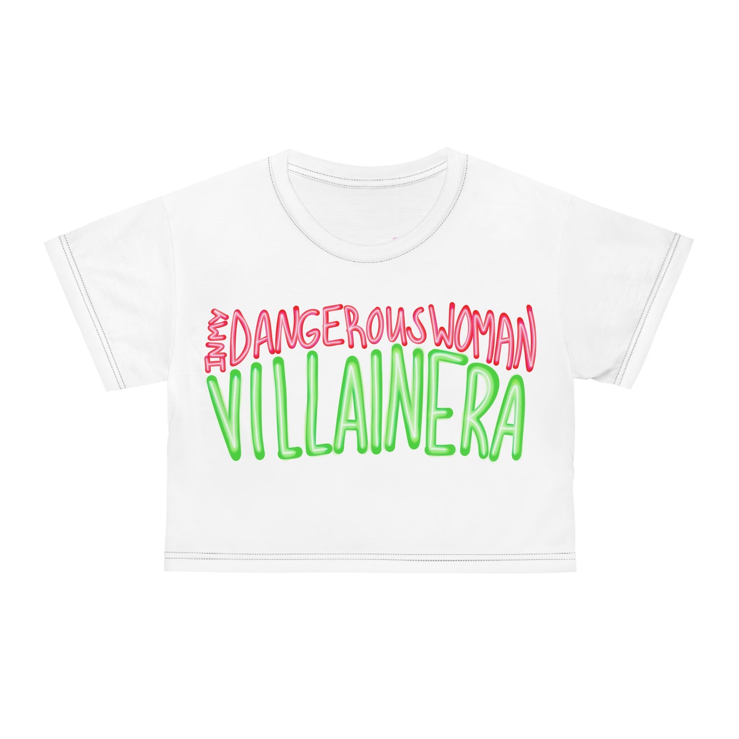 VILLAIN ERA: Graphic Crop Tee
