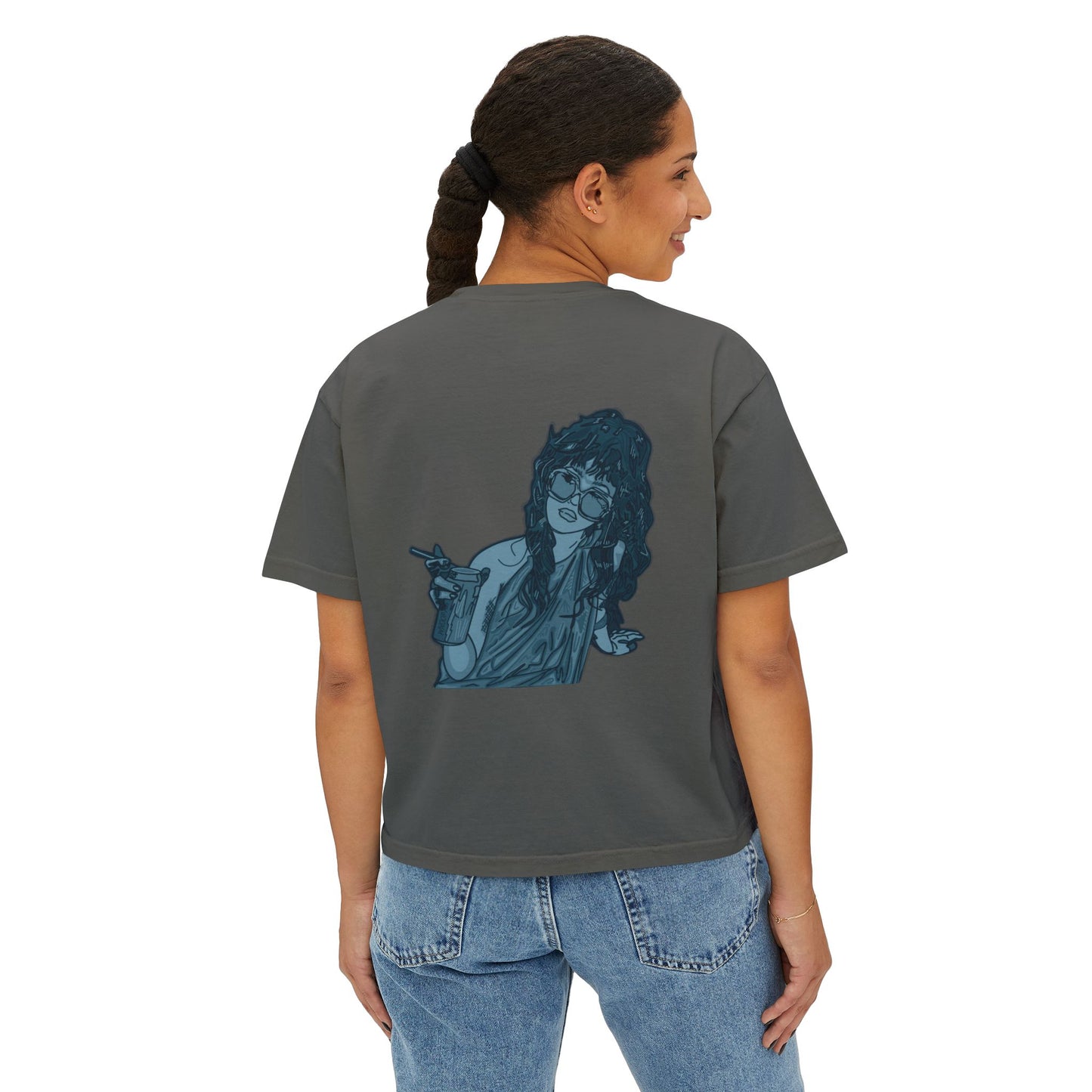 VILLAIN ERA: Boxy Crop T-Shirt