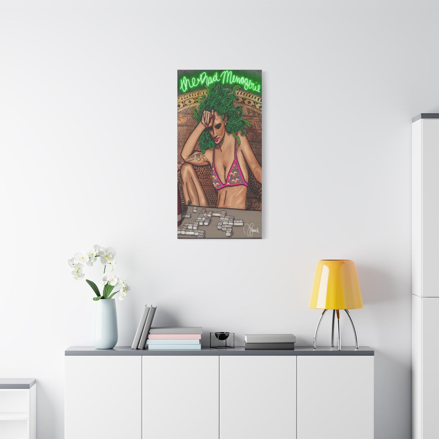 TRM MEDUSITA: Unframed Canvas Print
