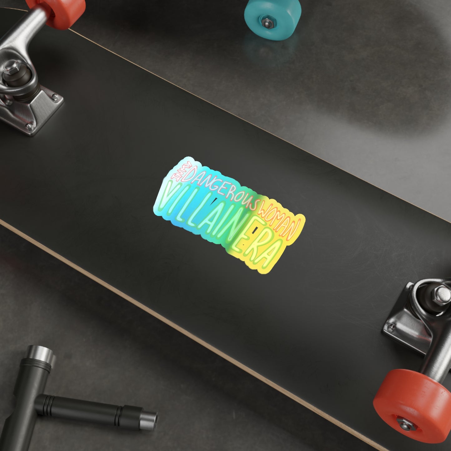 VILLAIN ERA: Holographic Die-Cut Sticker