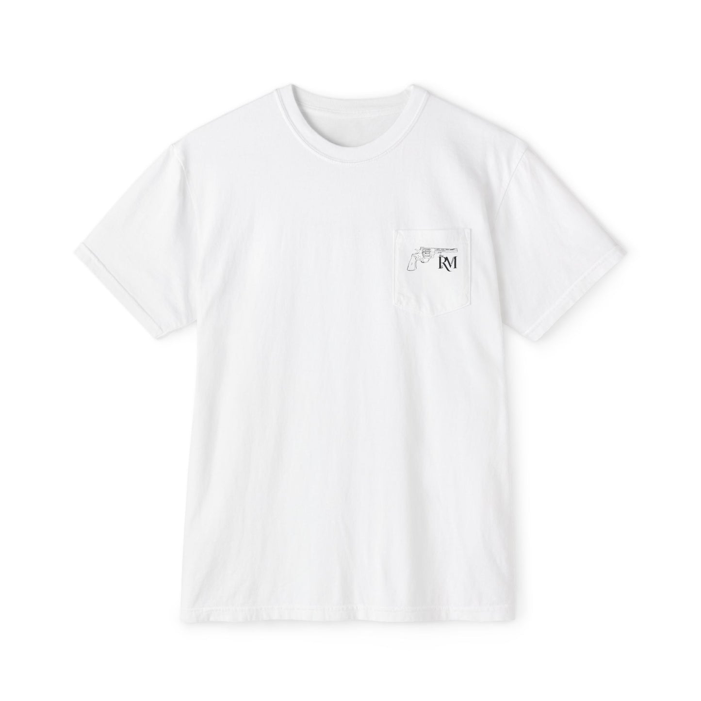 SNAKE LOGO: Unisex Pocket T-Shirt
