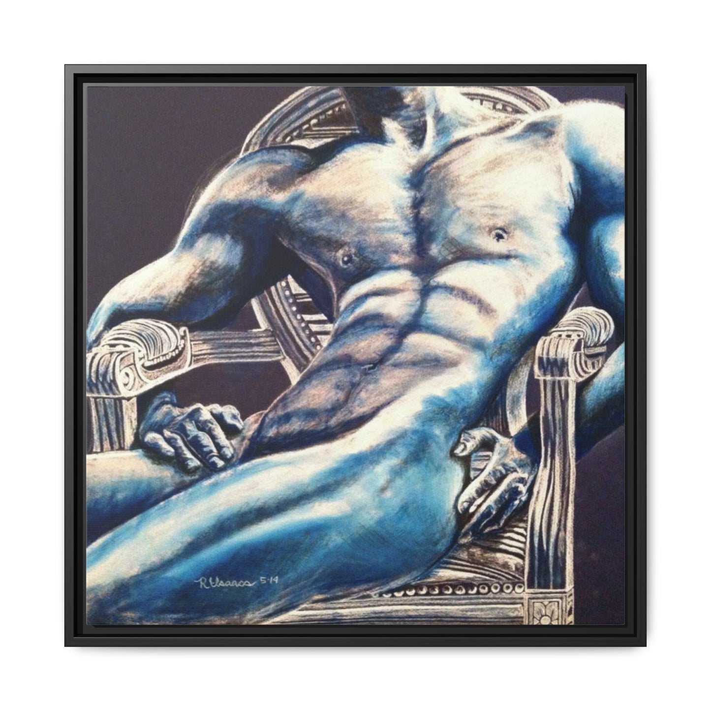 BRO: Framed Matte Canvas Print