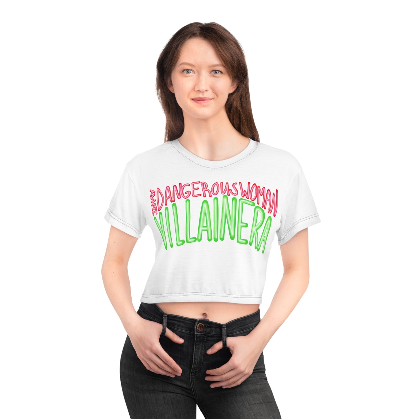 VILLAIN ERA: Graphic Crop Tee