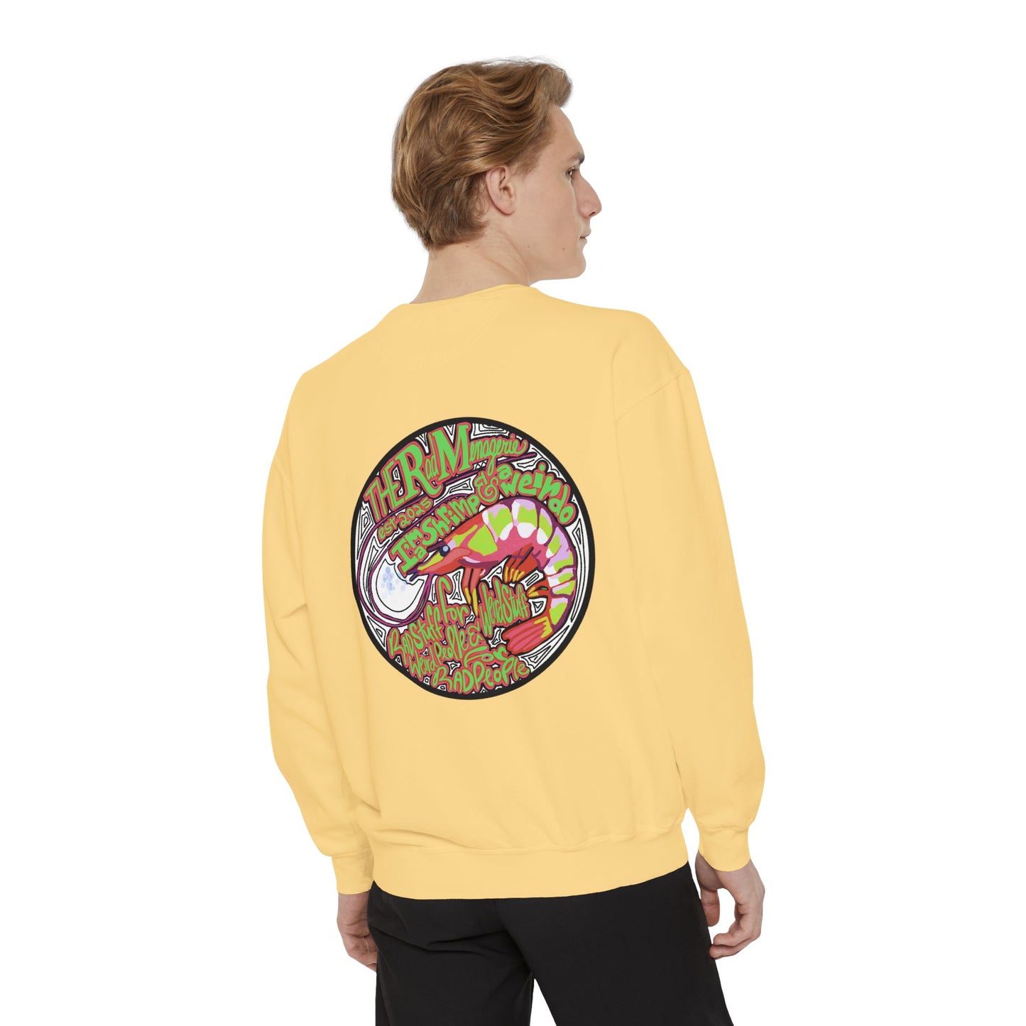 SHRIMP & WEIRDO LOGO: Unisex Sweatshirt
