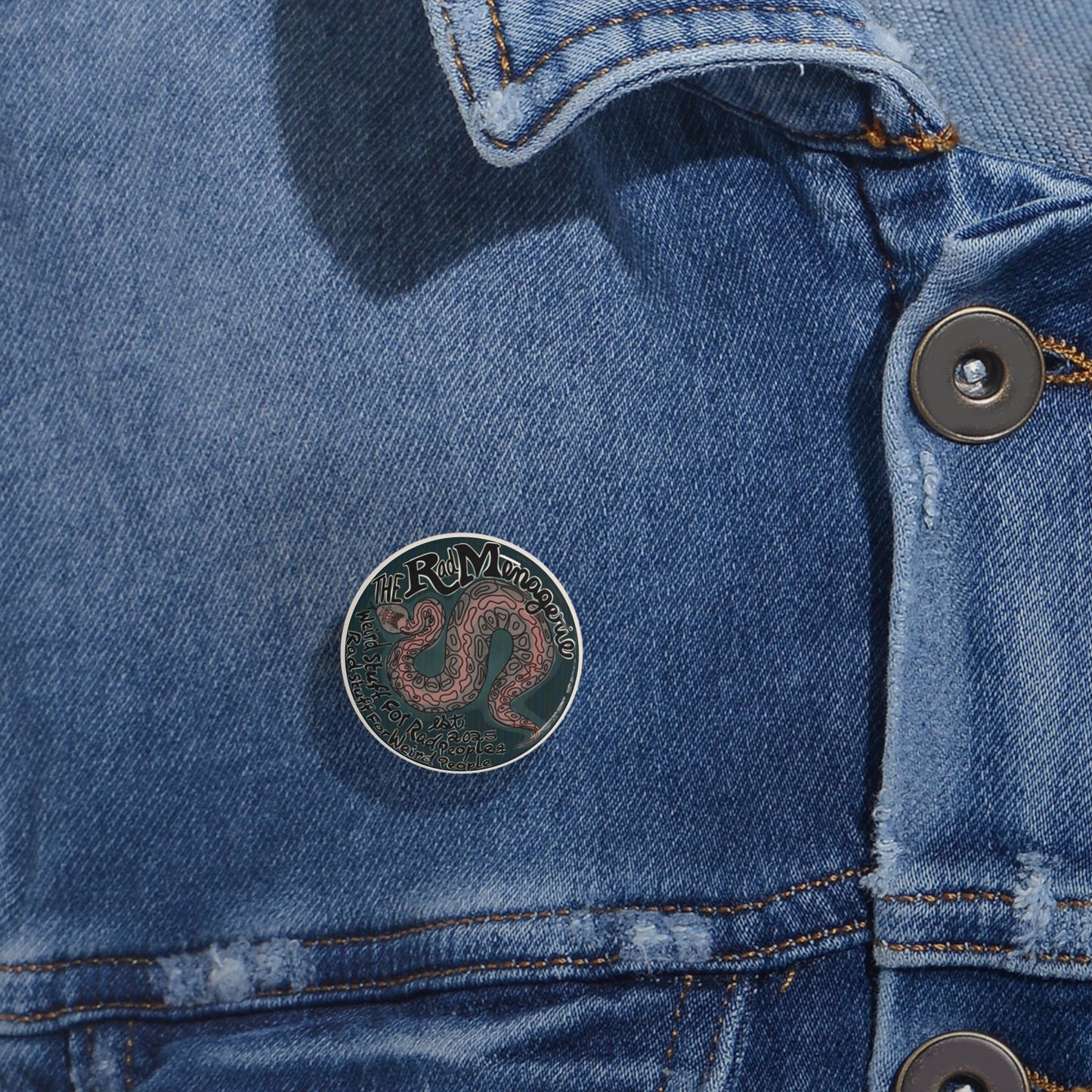 TRM SNAKE LOGO: Anywhere Pin