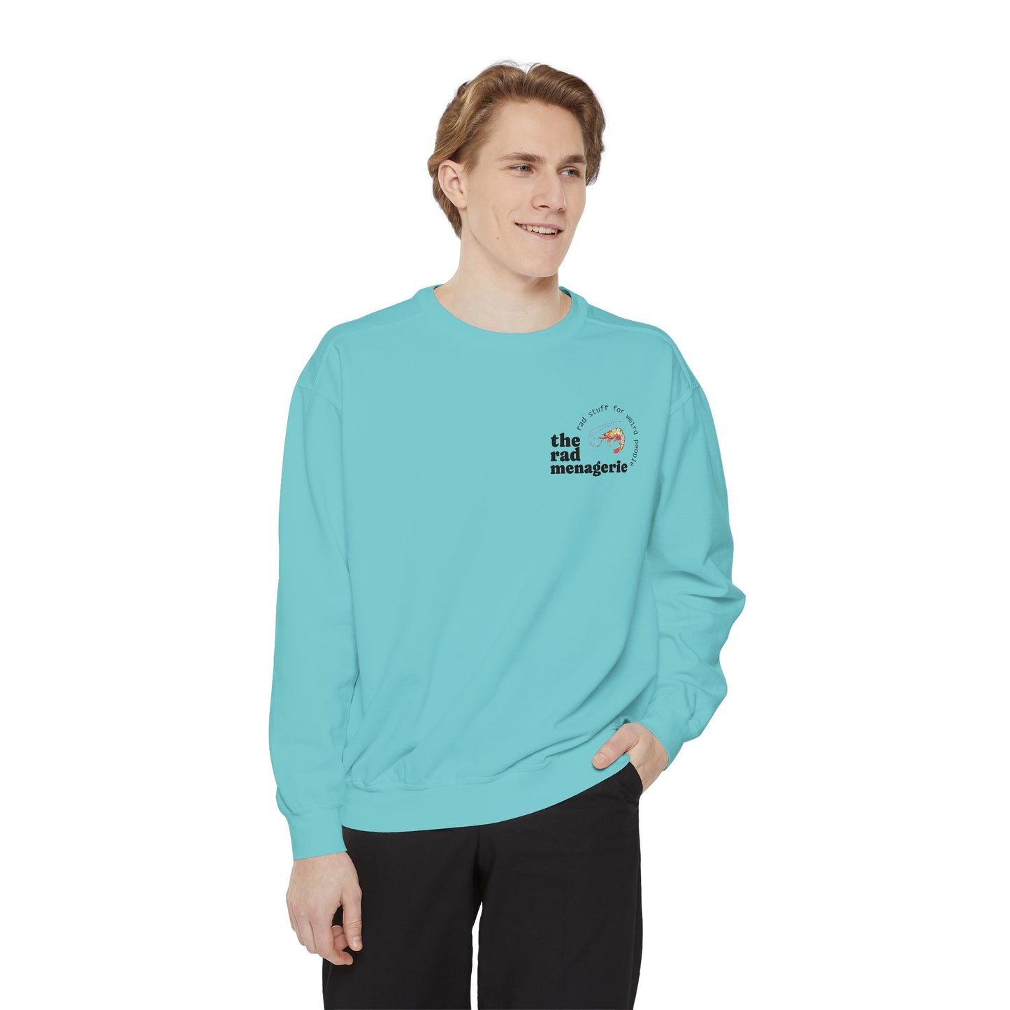 SHRIMP & WEIRDO LOGO: Unisex Sweatshirt