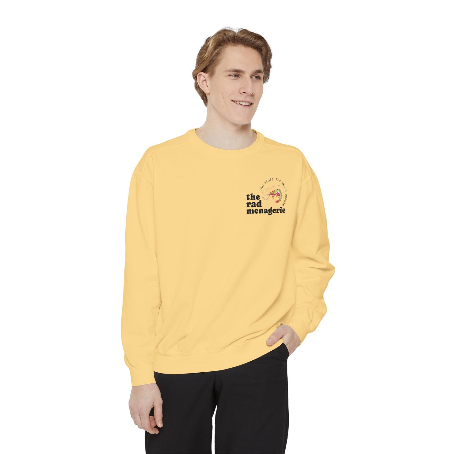 SHRIMP & WEIRDO LOGO: Unisex Sweatshirt