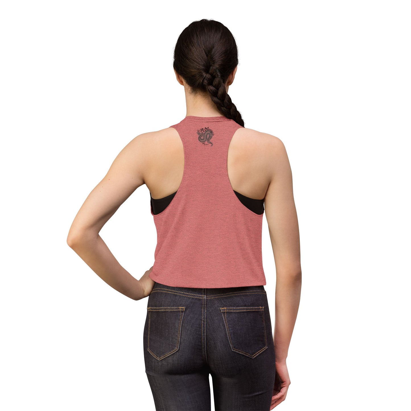 VALKYRIE: Crop Top Muscle Tank