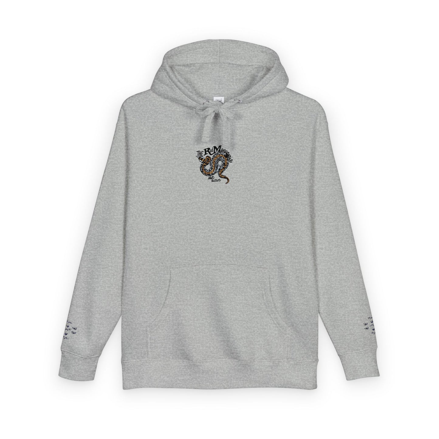 SNAKE LOGO: Unisex Fleece Hoodie
