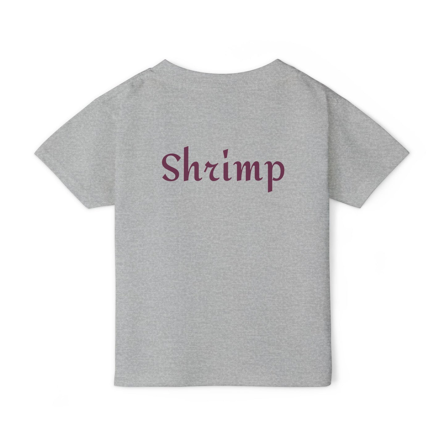 Colorful Shrimp Toddler T-shirt - Cute Marine Art Shirt, Kid's Summer Outfit, Gift for Ocean Lovers, Beach Day Apparel