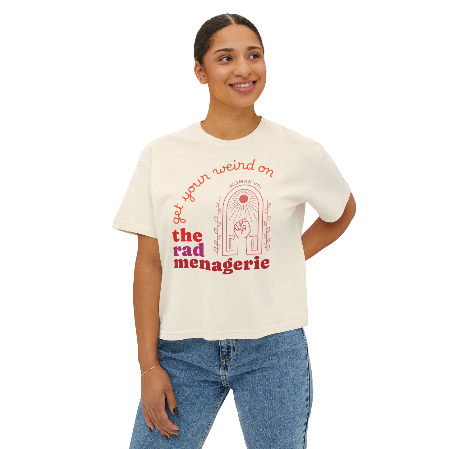 GET YOUR WEIRD ON: Boxy Crop T-shirt