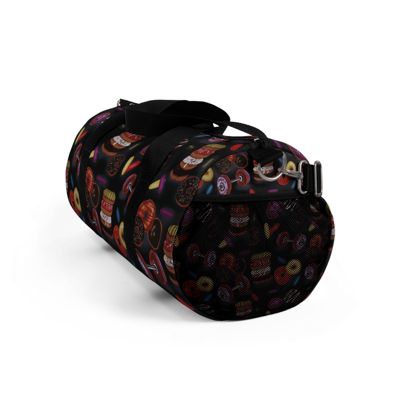 DONUT PRINT: Duffel Gym Bag