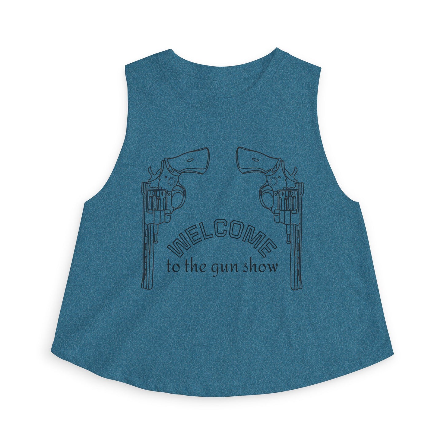 GUN SHOW: Crop Top Muscle Tank