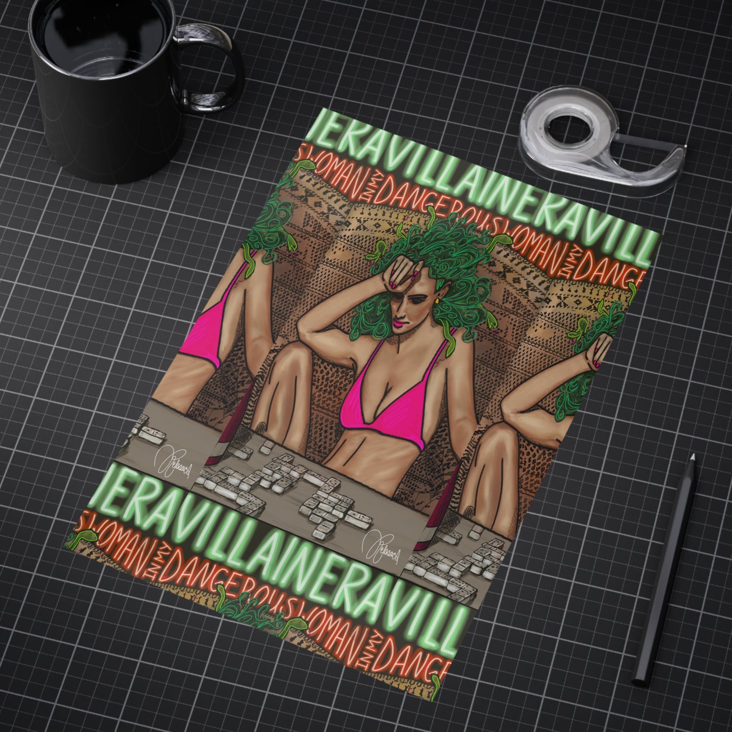 VILLAIN ERA: Limited Edition Unframed Print
