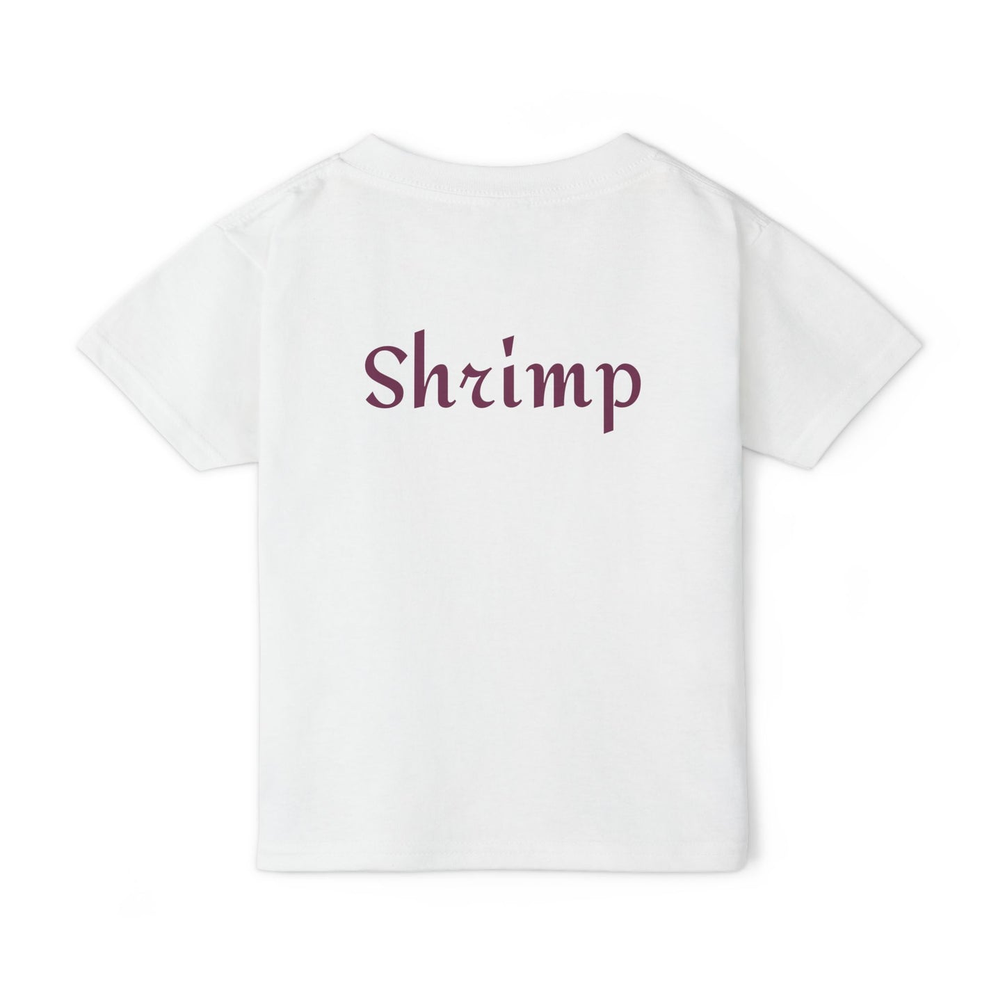Colorful Shrimp Toddler T-shirt - Cute Marine Art Shirt, Kid's Summer Outfit, Gift for Ocean Lovers, Beach Day Apparel