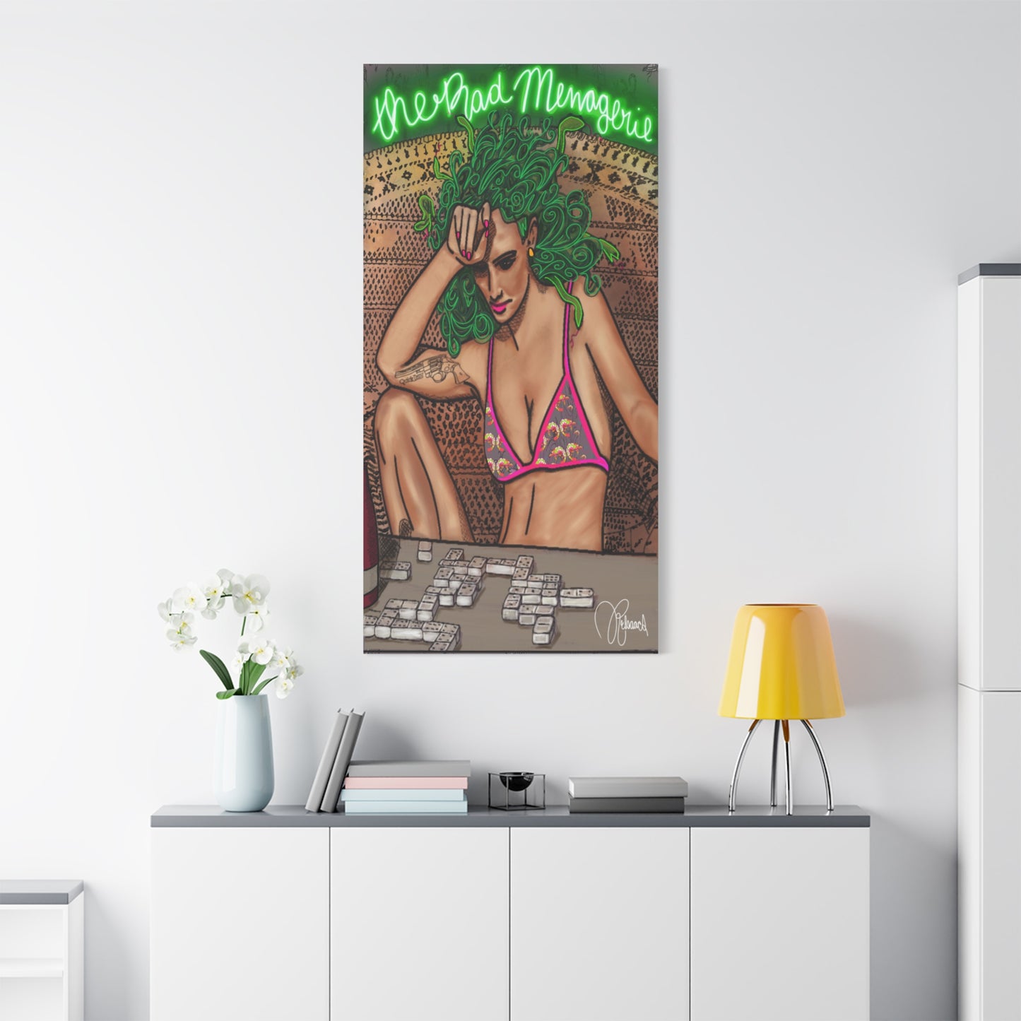 TRM MEDUSITA: Unframed Canvas Print