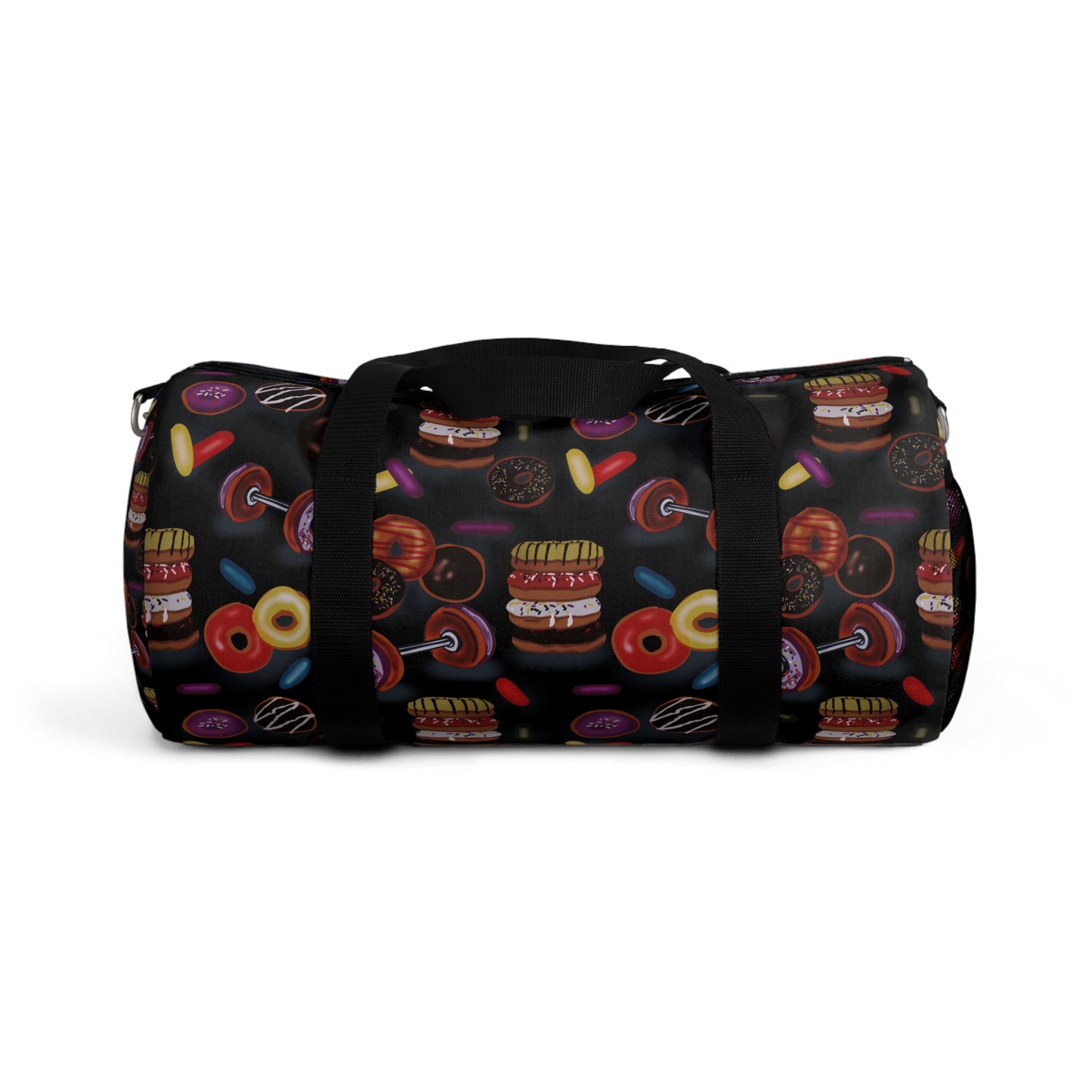 DONUT PRINT: Duffel Gym Bag