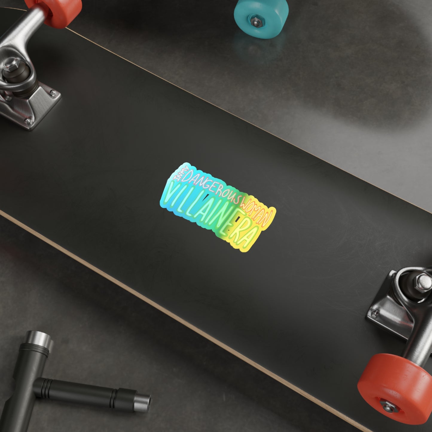 VILLAIN ERA: Holographic Die-Cut Sticker